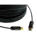 HDMI priključni kabel [1x HDMI utikač => 1x HDMI utikač] Inakustik crna, 100 m