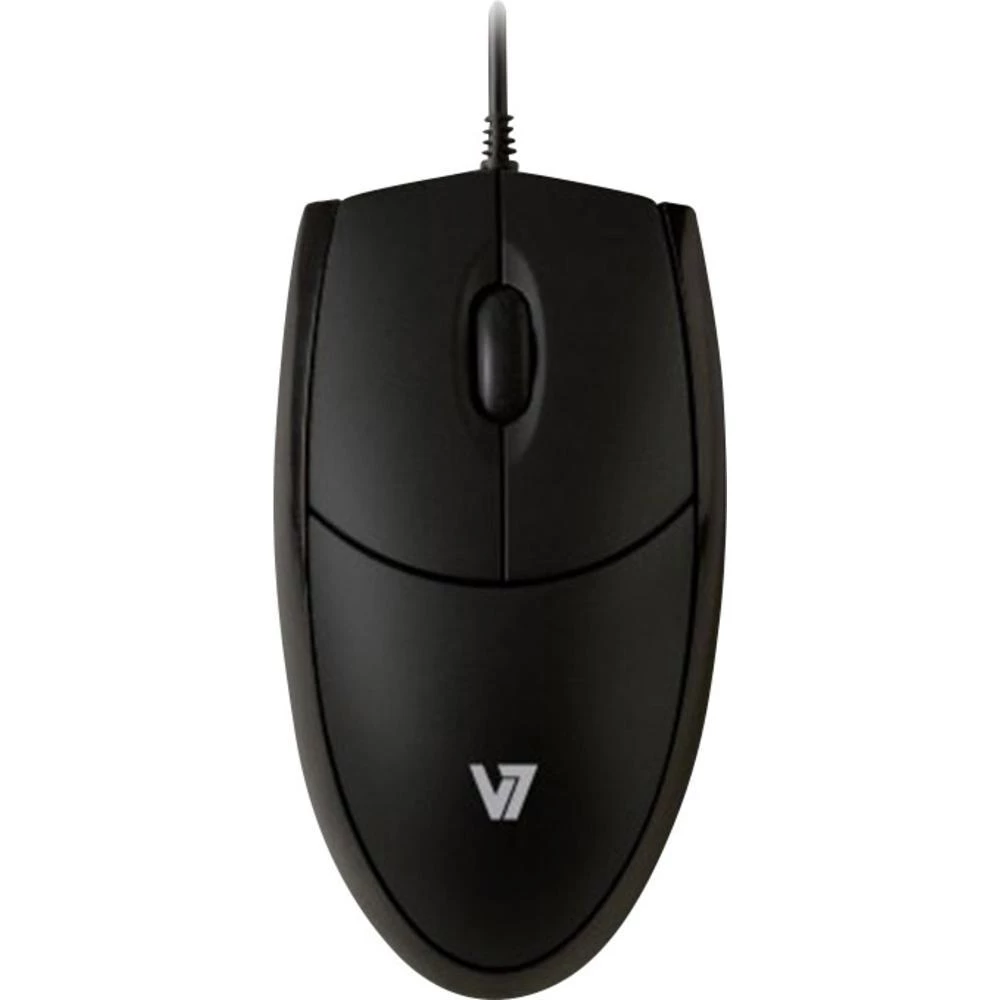 USB optički miš V7 Videoseven LED crna slika