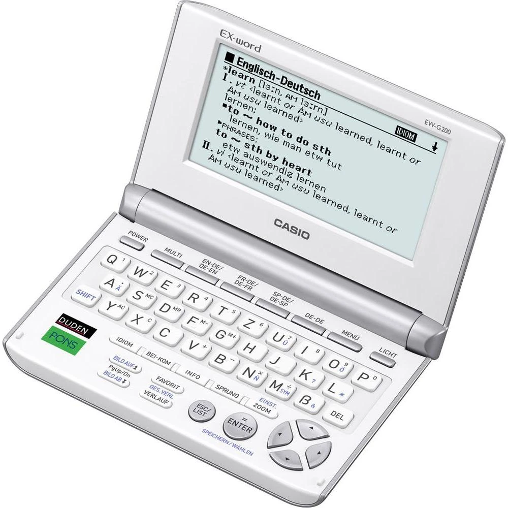 Prevoditelj EW-200 Casio njemački, engleski, francuski, španjolski slika