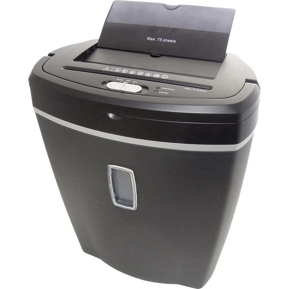 Uništavač dokumenata Peach PS500-50 rezanje na komadiće, stupanj sigurnosti: 4 također uništava spajalice slika
