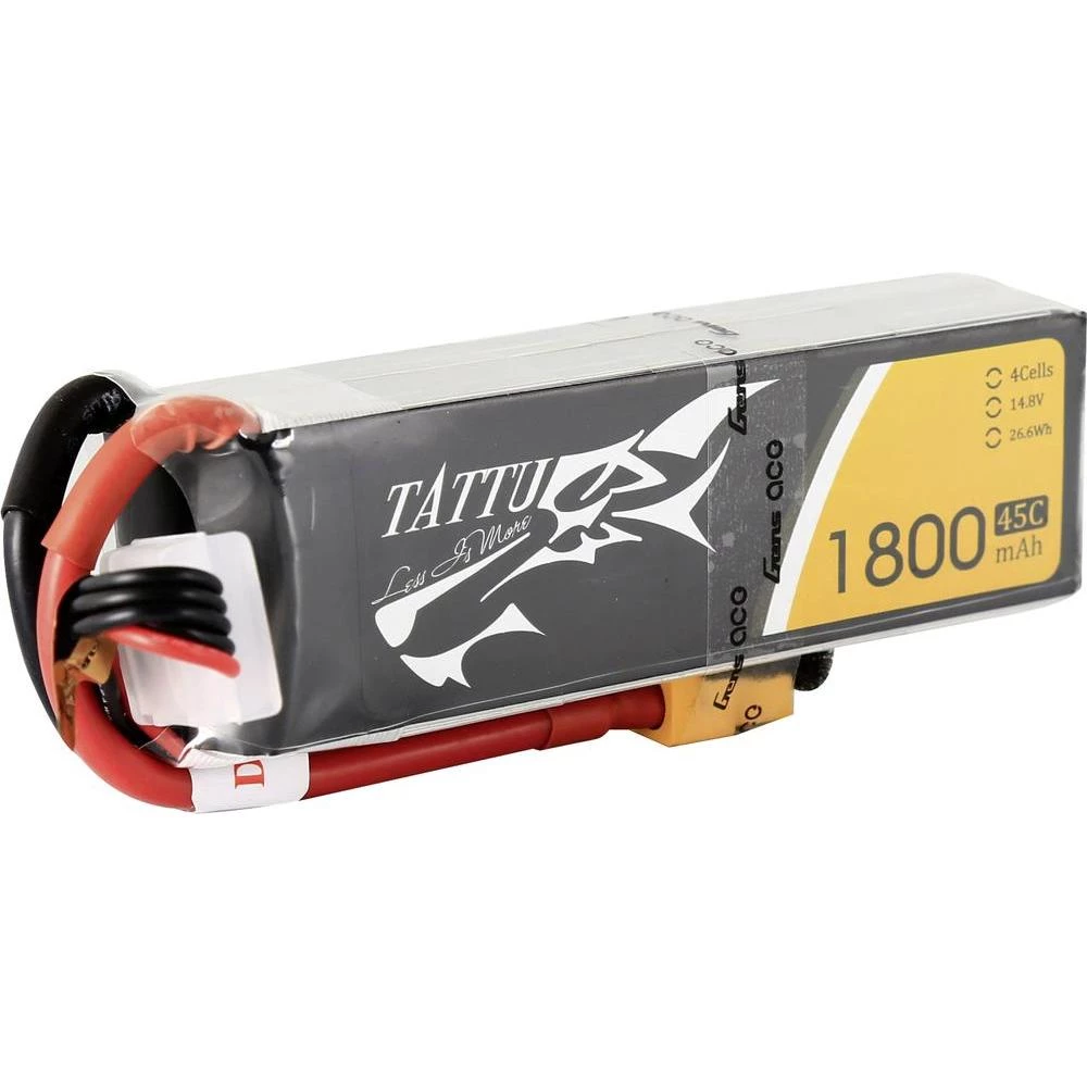Modeliranje-baterija (LiPo) 14.8 V 1800 mAh 45 C Tattu XT60 slika