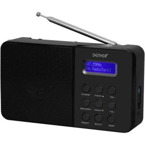 DAB+ Radio DAB-33 Denver Radio-kofer crna slika