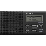 DAB+ Radio XDR-P1DBP Sony Džepni radio, funkcija punjenja baterije, crna