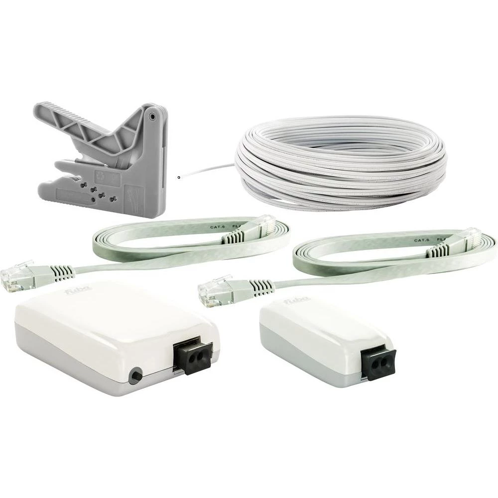 Komplet adaptera za svjetlosni vod PoF WebFiber Set 135 WLAN Fuba slika