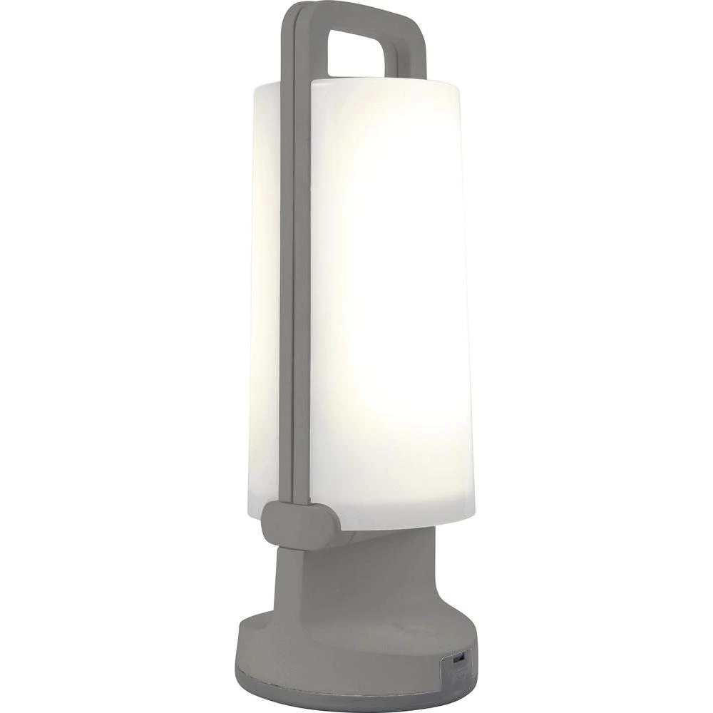 Solarna stolna svjetiljka P 9041 SI Lutec Dragonfly 1.2 W hladno-bijela srebrna slika