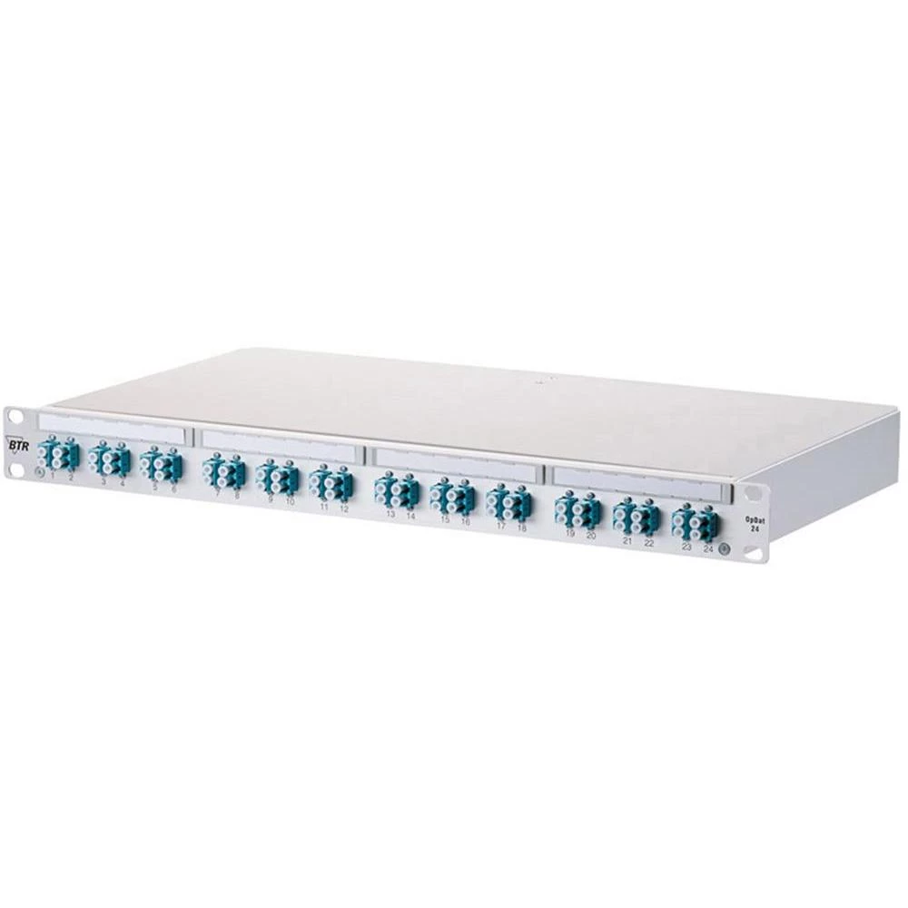 24-portni svjetlovodni patch panel Metz Connect 1502057724-E 1 HE slika