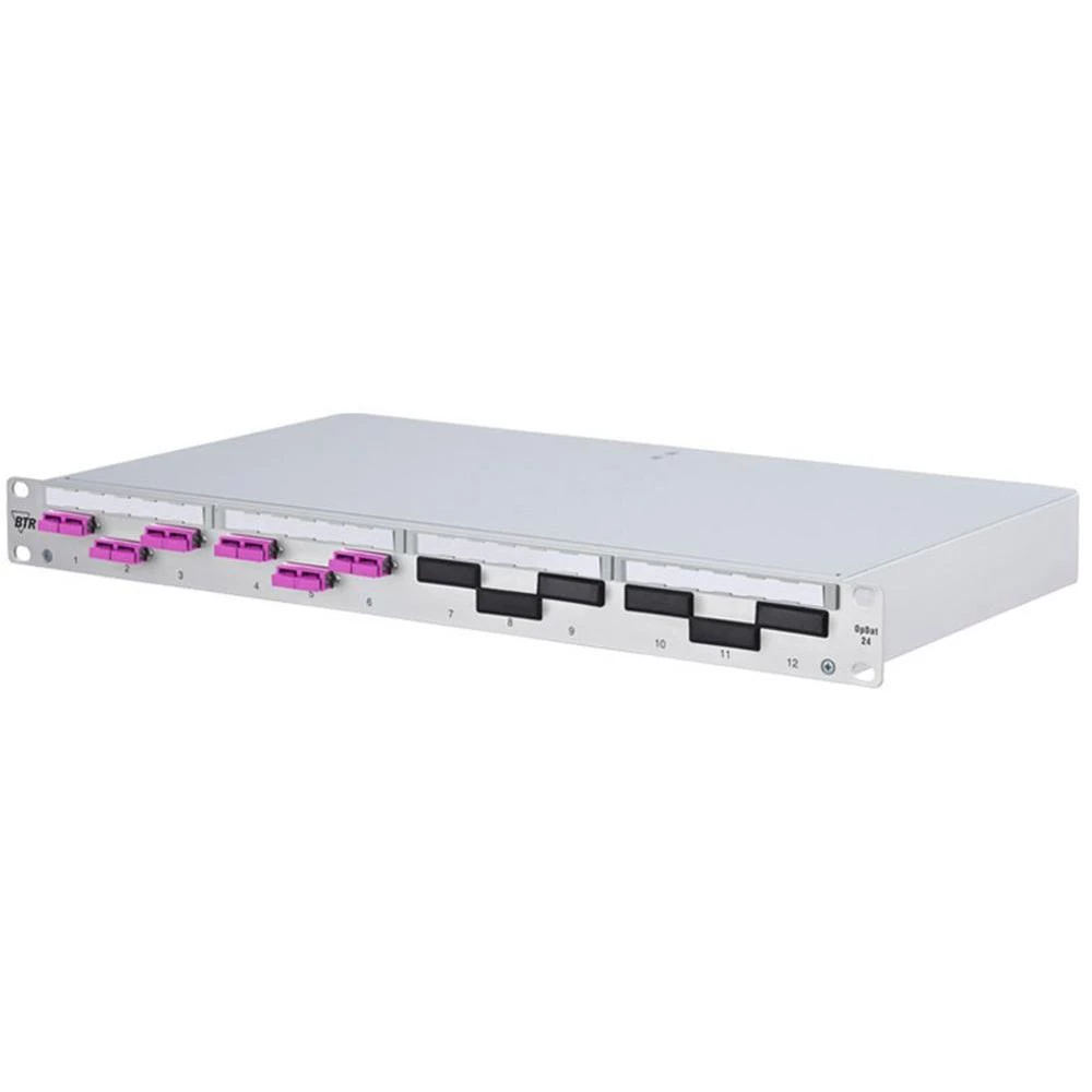 6-portni svjetlovodni patch panel Metz Connect 150207BB06-E 1 HE slika