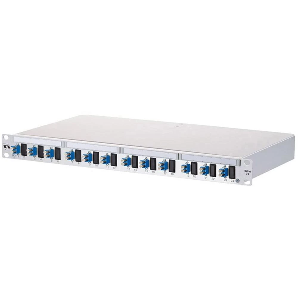 12-portni svjetlovodni patch panel Metz Connect 1502097412-E 1 HE slika