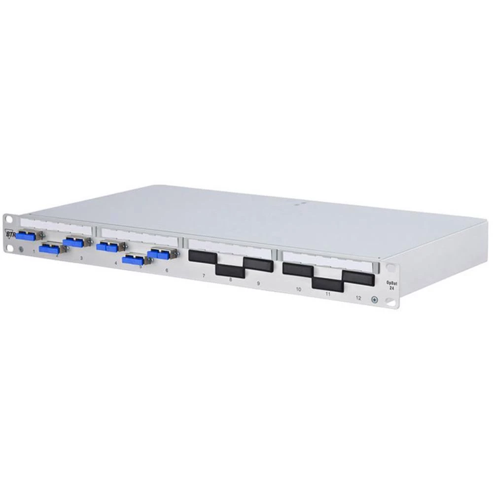 6-portni svjetlovodni patch panel Metz Connect 150209D206-E 1 HE slika
