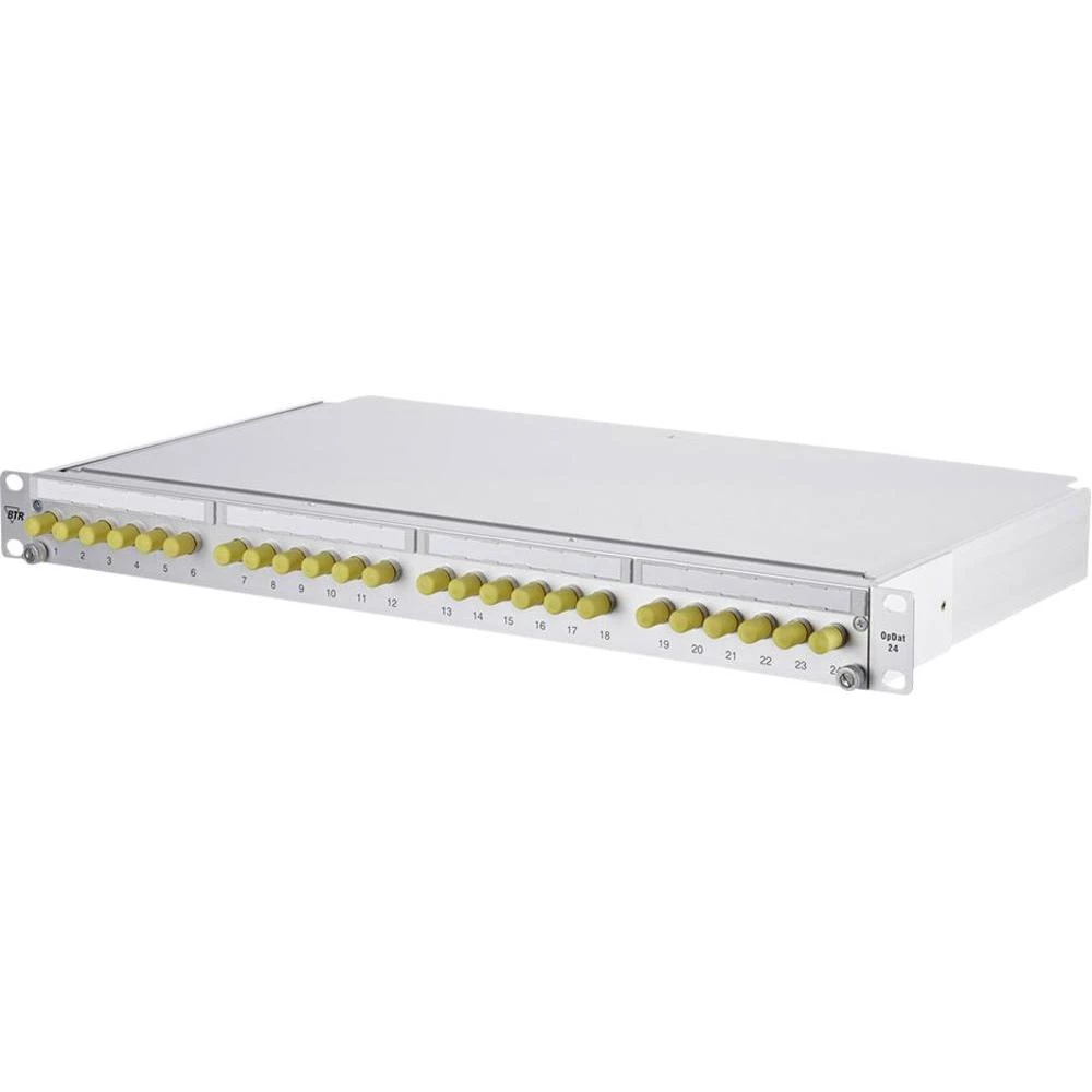 24-portni svjetlovodni patch panel Metz Connect 1502200124-E 1 HE slika