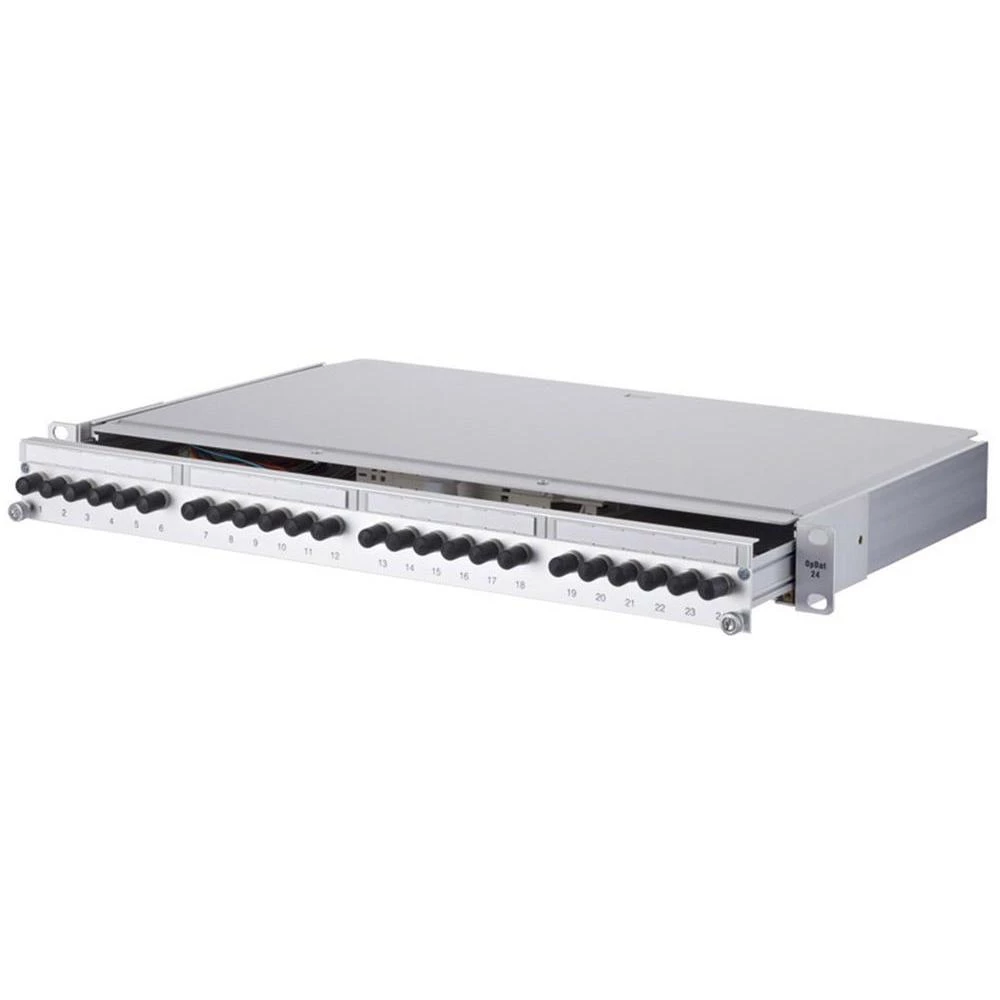 24-portni svjetlovodni patch panel Metz Connect 1502220124-E 1 HE slika