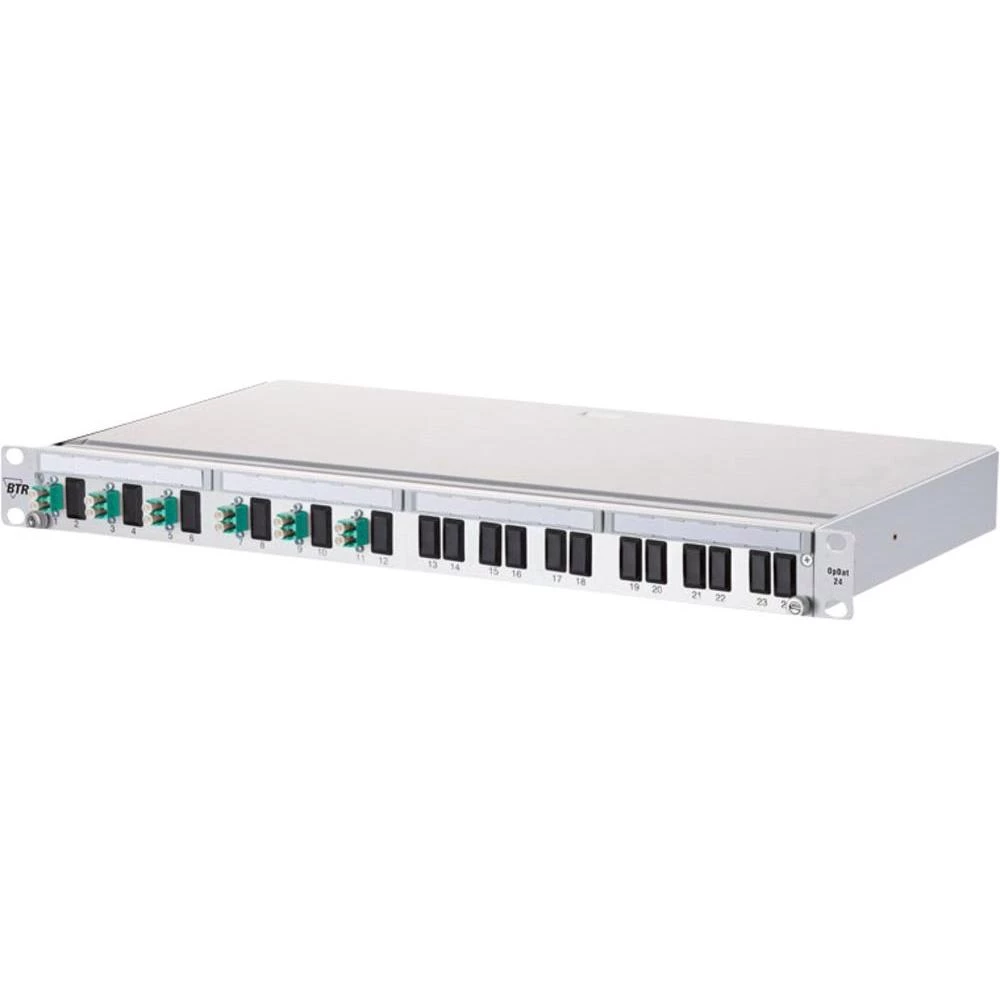 6-portni svjetlovodni patch panel Metz Connect 1502257706-E 1 HE slika
