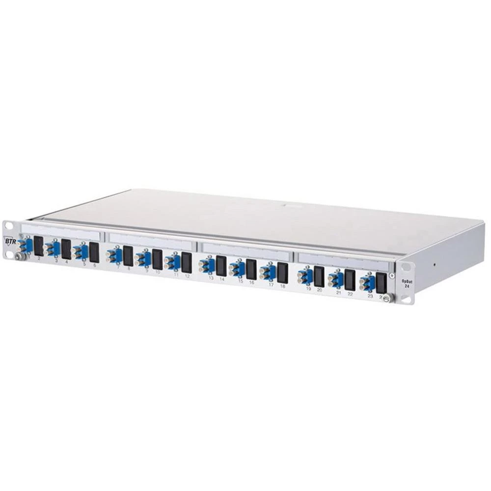 12-portni svjetlovodni patch panel Metz Connect 1502297412-E 1 HE slika
