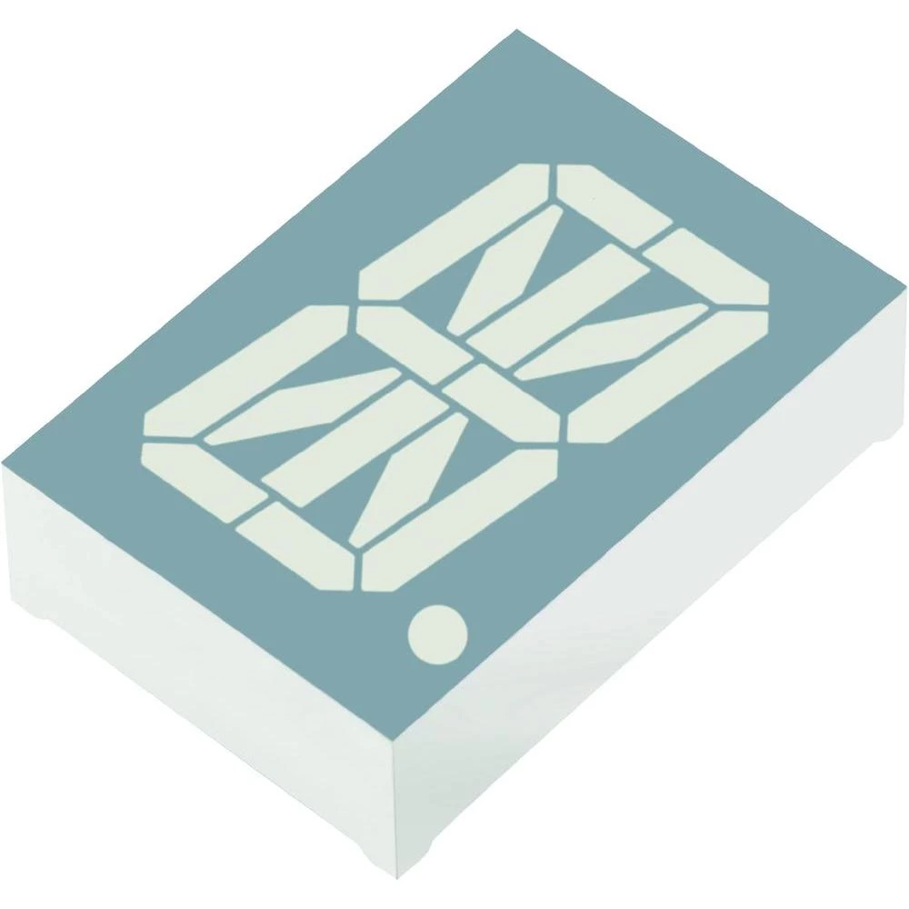 Alfanumerički segmentni prikaz, crvena 30.48 mm 3.7 V broj znamenki: 1 Kingbright PSA12-11SURKWA slika