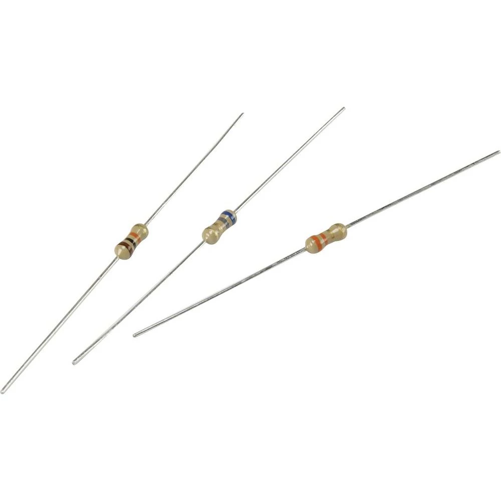 Ugljenoslojni otpornik 33 k aksijalno ožičen 0207 0.25 W Royalohm CFR0W4J0333A50 1 kom. slika