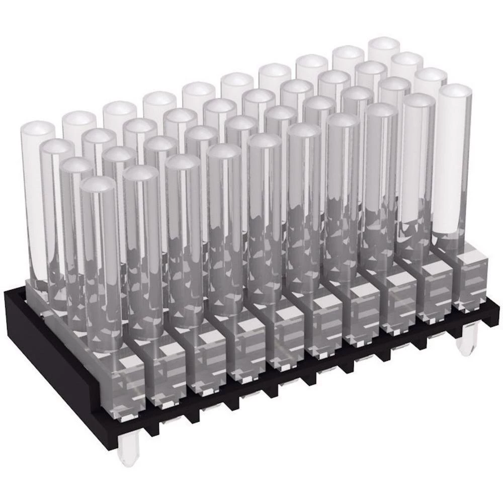 Miniaturna višedelna optička vlakna, stojeća Mentor 1296.7054 pogodan za SMD LED 0603 slika