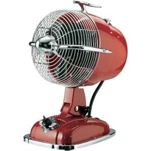Stolni ventilator CasaFan Retrojet 24 W (promjer x V) 18.2 cm x 32 cm rubin-crvena, krom slika
