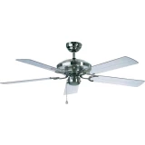 Stropni ventilator CasaFan Acrylic (promjer) 132 cm boja krila: akrilno staklo, čisto, boja kućišta: krom