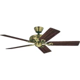 Stropni ventilator Hunter Savoy MA (promjer) 132 cm boja krila: palisander, boja kućišta: mesing