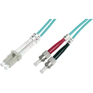 Digitus Professional Kabel svjetlovoda;Duplex Muški konektor LC / Muški konektor ST 50/125µ Multimode OM3 1 m slika