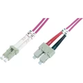 Digitus Professional Kabel svjetlovoda;Duplex Muški konektor LC / Muški konektor SC 50/125µ Multimode OM4 5 m slika