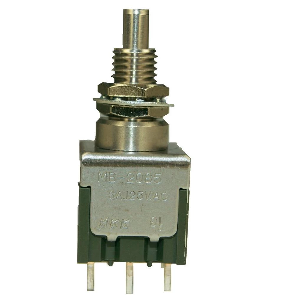 Pritisni prekidač 250 V/AC 3 A 1 x uklop/uklop NKK Switches MB2065SS1W01 stalni položaj1 komad slika