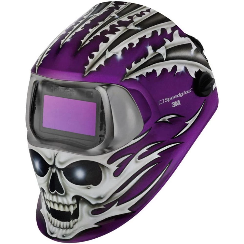 SpeedGlas 100 RAGING SKULL zaštitna kaciga za varenje EN 379, EN 166, EN 175, EN 169 H752620 slika