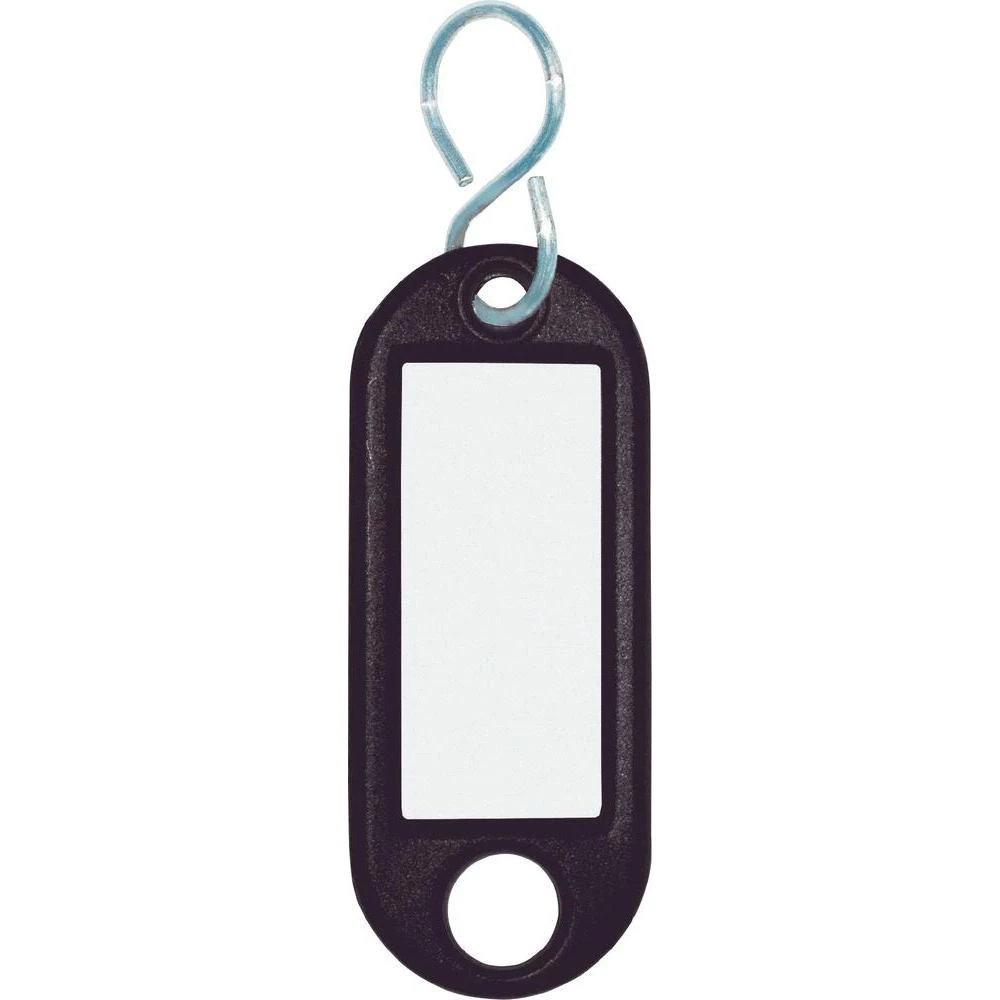 Privjesak za ključeve crni 10 kom. slika