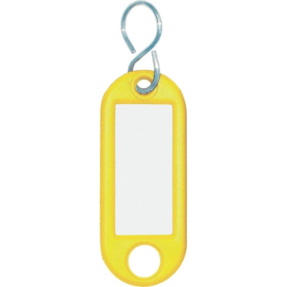 Privjesak za ključeve žuti 10 kom. slika