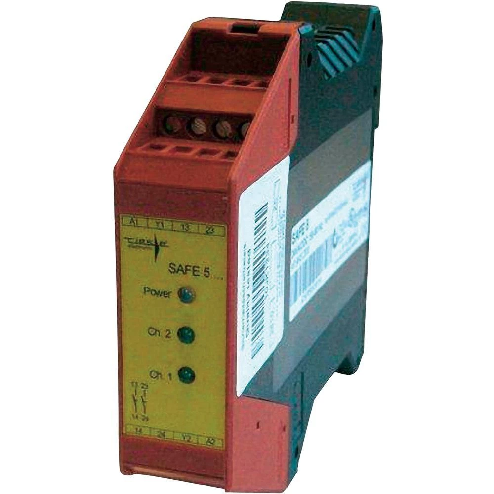 Sigurnosni relej za isključivanje u nuždi i nadzor vrata Riese SAFE 5.1 24 V DC/AC slika