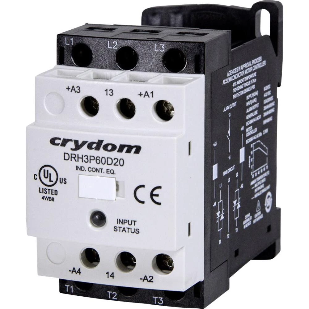 3-fazna poluprovodnička zaštita, serija DRH Crydom DRH3P60A20R slika