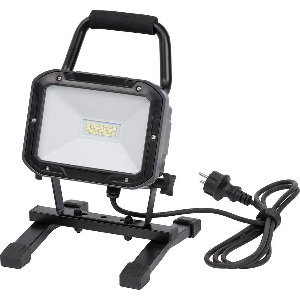 Brennenstuhl mobilna radna SMD LED svjetiljka ML DN 2806 S IP54 2m H05RN-F 3G1,0 20W 1720lm KEU A 1173820 crna slika