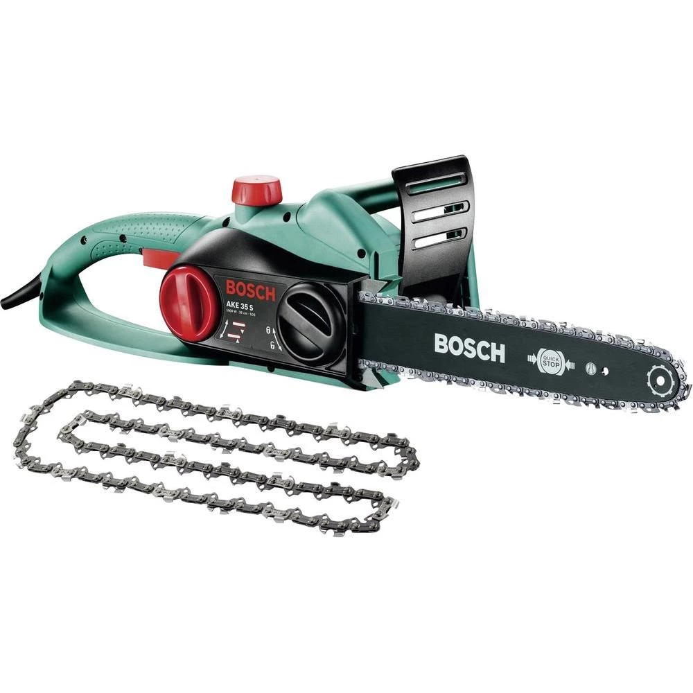 Električna lančana pila 230 V 1800 W Bosch AKE 35 S + 2. dužina mača 350 mm slika