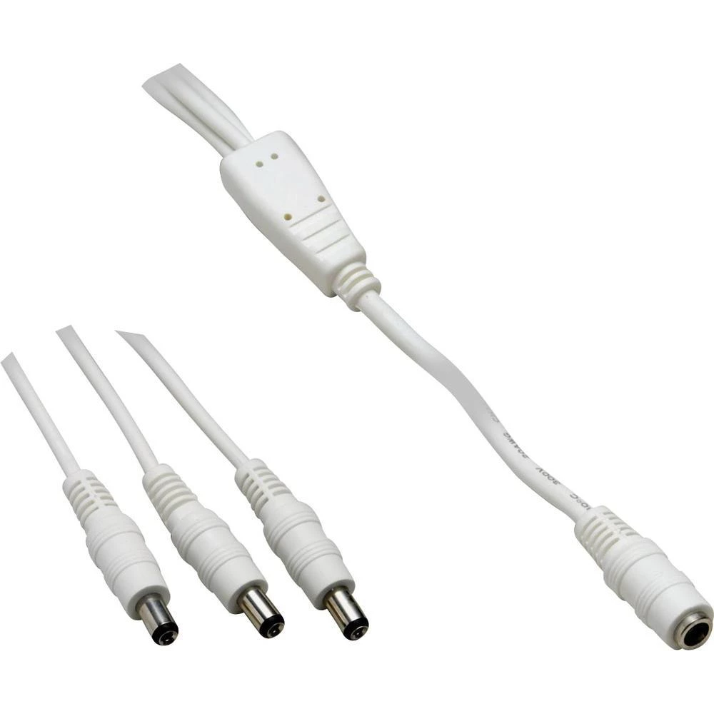 Niskonaponski kabel, niskonaponska utičnica - niskonaponski utikač 5.5 mm 2.1 mm VOLTCRAFT 1.10 m 1 kom. slika