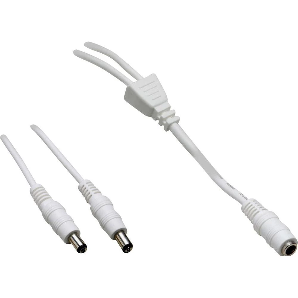 Niskonaponski kabel, niskonaponska utičnica - niskonaponski utikač 5.5 mm 2.1 mm VOLTCRAFT 1.10 m 1 kom. slika