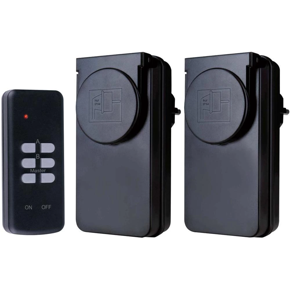 Bežični prekidač, 3-delni set za vanjsku upotrebu Flamingo SF-500WD/2 slika