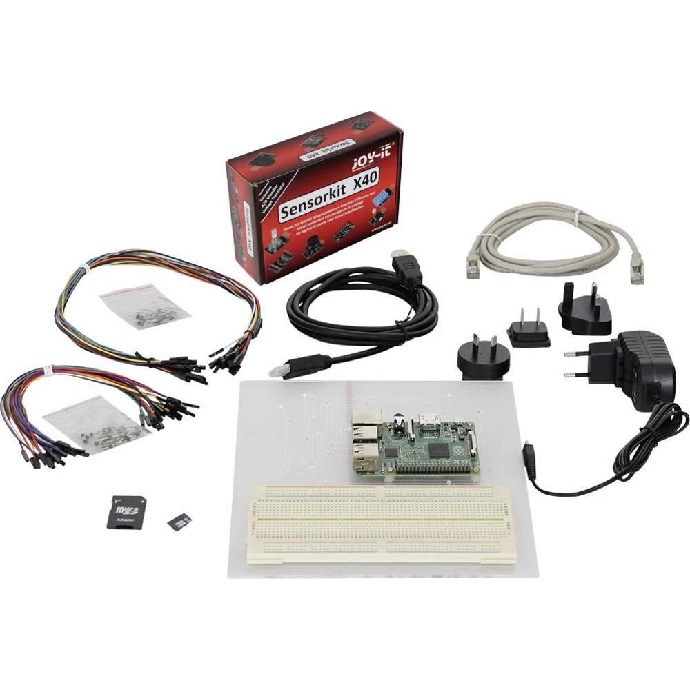 Raspberry Pi® 3 Model B 1 GB uklj. strujni adapter, uklj. softver slika