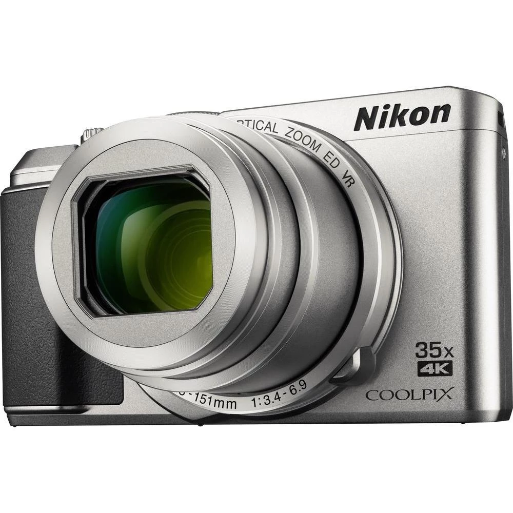 Digitalna kamera A-900 Nikon 20 mil. piksela optički zoom: 35 x srebrna WiFi, sklopivi ekran slika