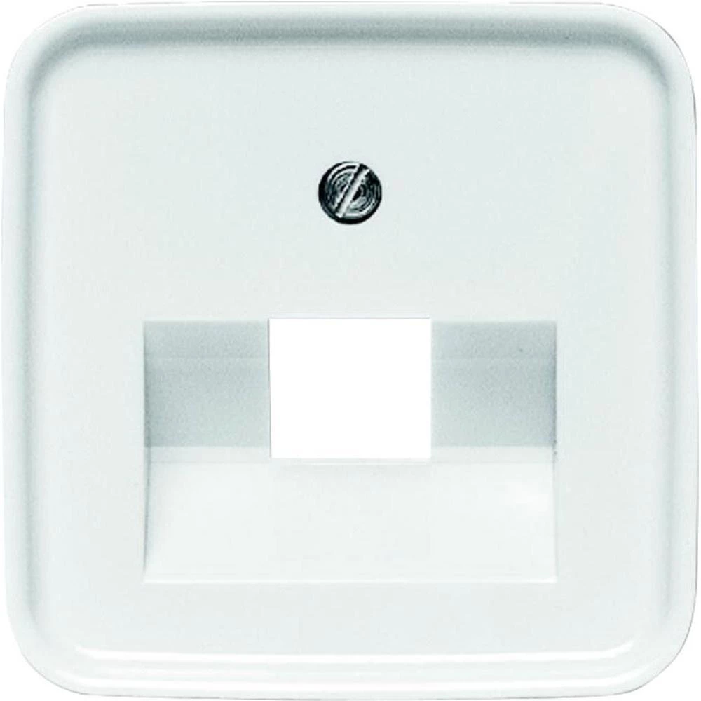 Poklopac za UAE-/IAE-/ISDN utičnicu 1803-214 Busch-Jaeger Reflex SI, Reflex SI Linear snježnobijela slika