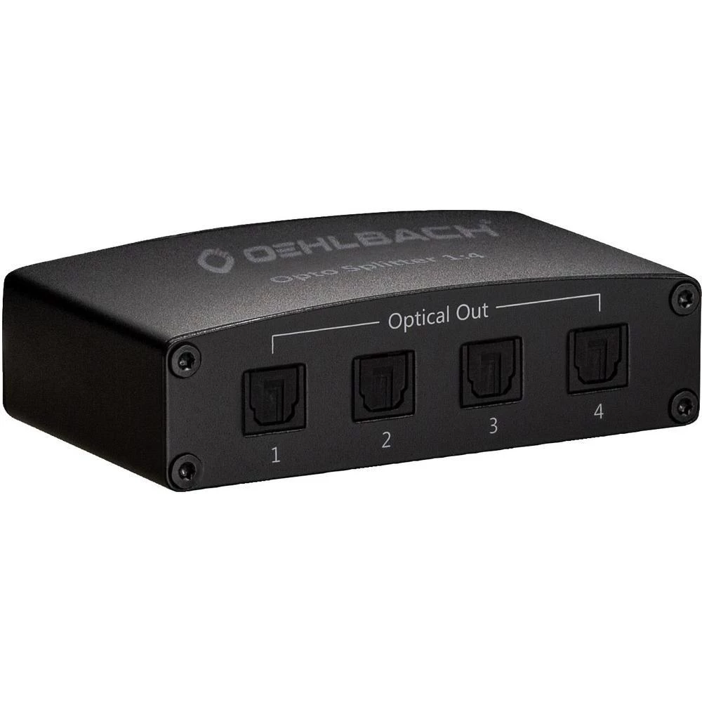 4-portni Toslink razdjelnik Opto Splitter Oehlbach slika