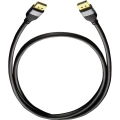 DisplayPort priključni kabel [1x DisplayPort utikač - 1x DisplayPort utikač] Oehlbach Impact Plus 4 m crna slika