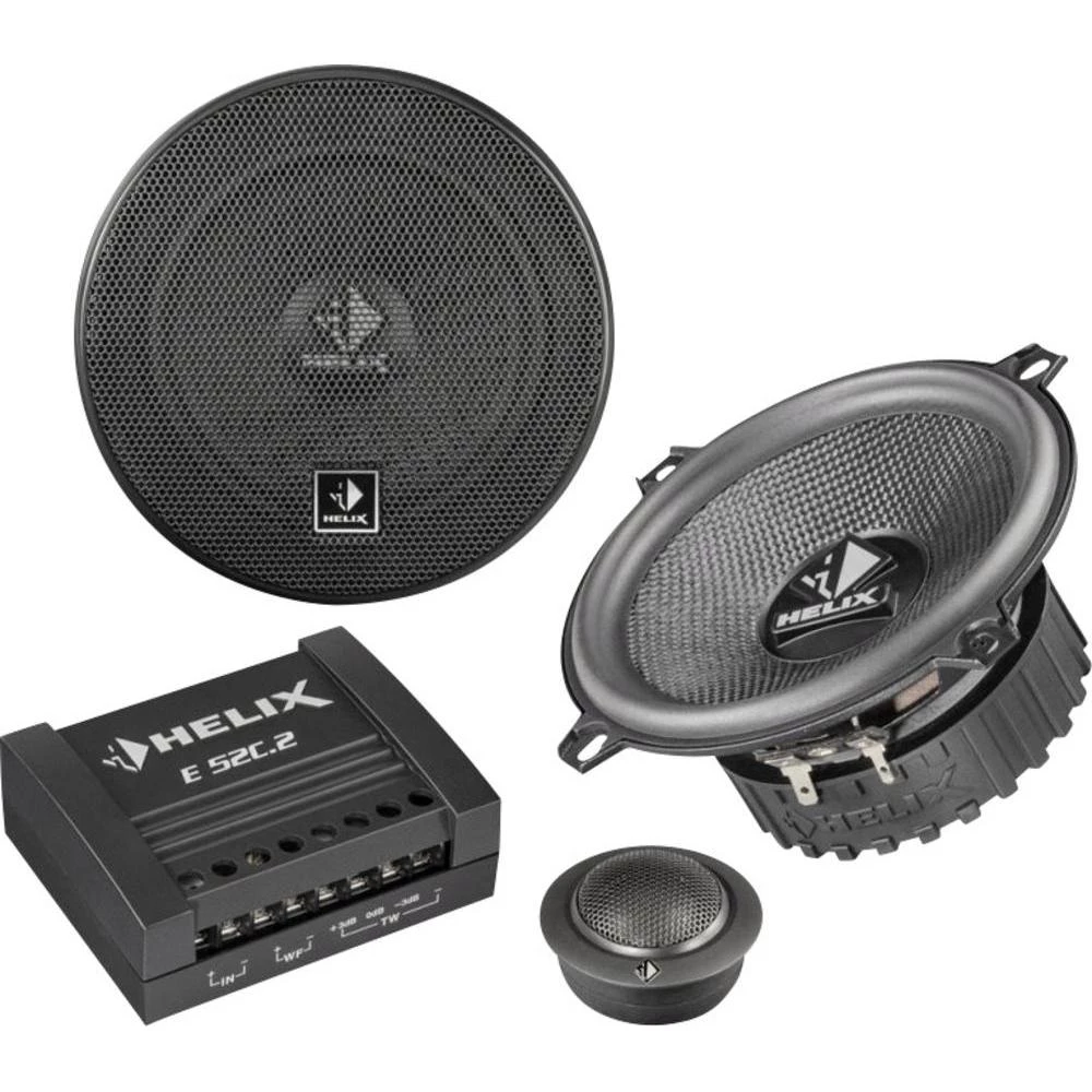 2-stazni ugradbeni zvučnici u kompletu E 52C.2 Helix German Car Hifi 180 W slika