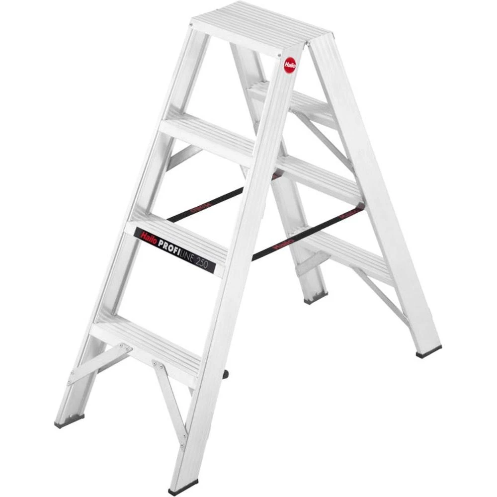 Stojeće dvostrane ljestve s prečkama ProfiLine D 250 8724-250 Hailo maks. radna visina 2.3 m slika