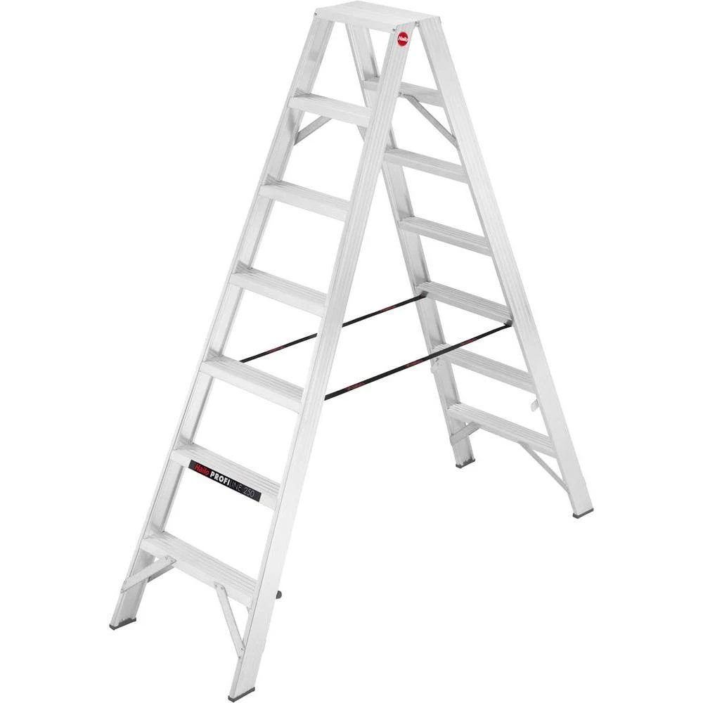 Stojeće dvostrane ljestve s prečkama ProfiLine D 250 8727-250 Hailo maks. radna visina 3 m slika