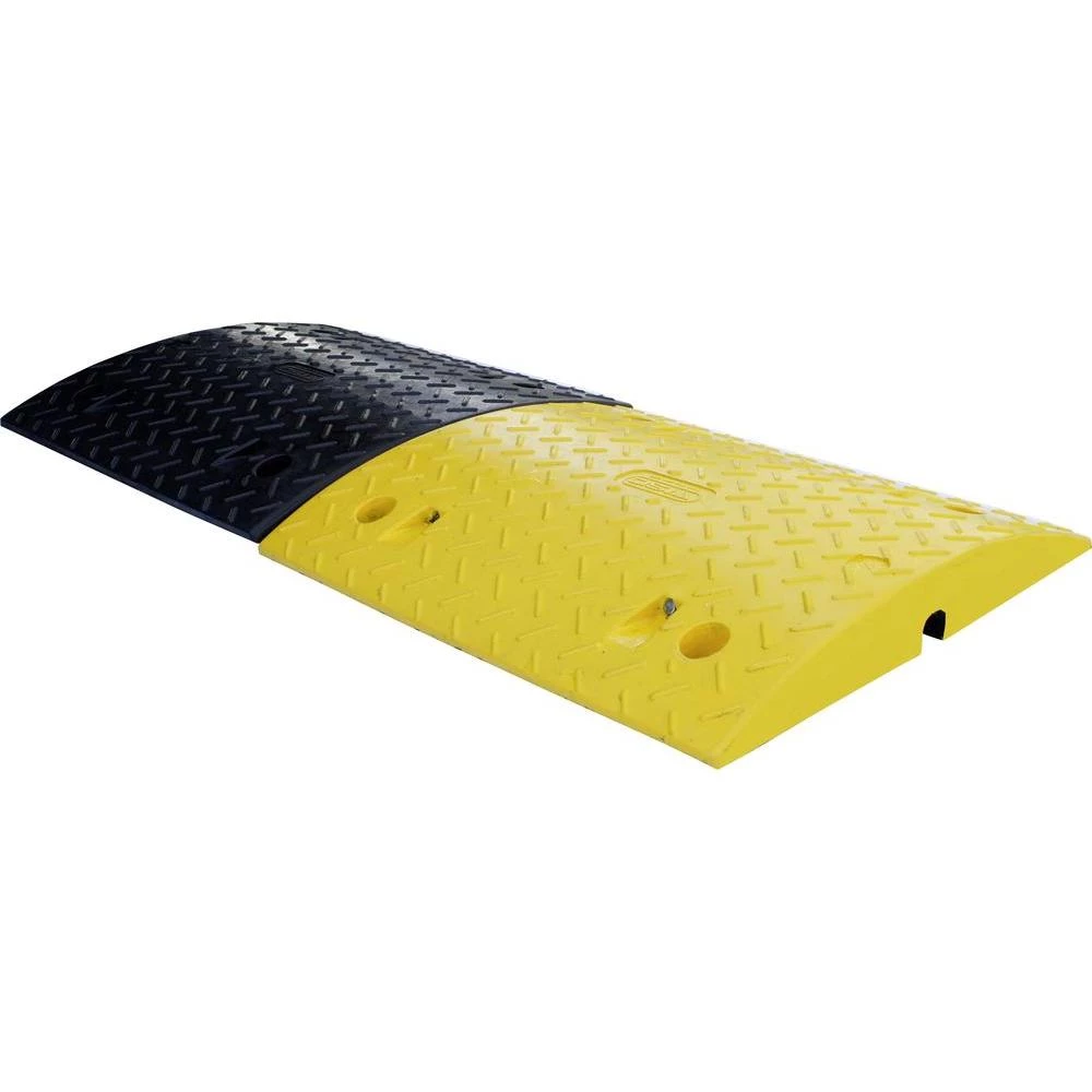 Ležeći policajac FAST60FIX VISO (D x V) 50 cm x 60 mm Farbe: crna, žuta 2 komada slika