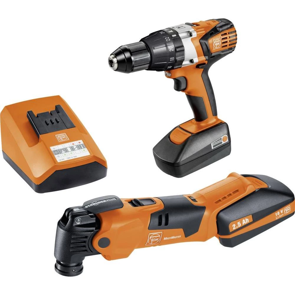 Fein Combo MultiMaster AFMM18QSL + akumulatorska udarna bušilica-odvijač ASB 18 C slika