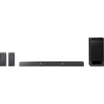 Zvučnički sustav soundbar HT-RT3 Sony crna Bluetooth®, USB, NFC, uklj. subwoofer s kablom, pričvršćenje za zid