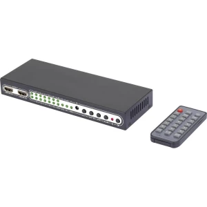 6-portni HDMI matrični prekidač SpeaKa Professional s funkcijom slike u slici, s daljinskim upravljačem 3840 x 2160 piksela slika