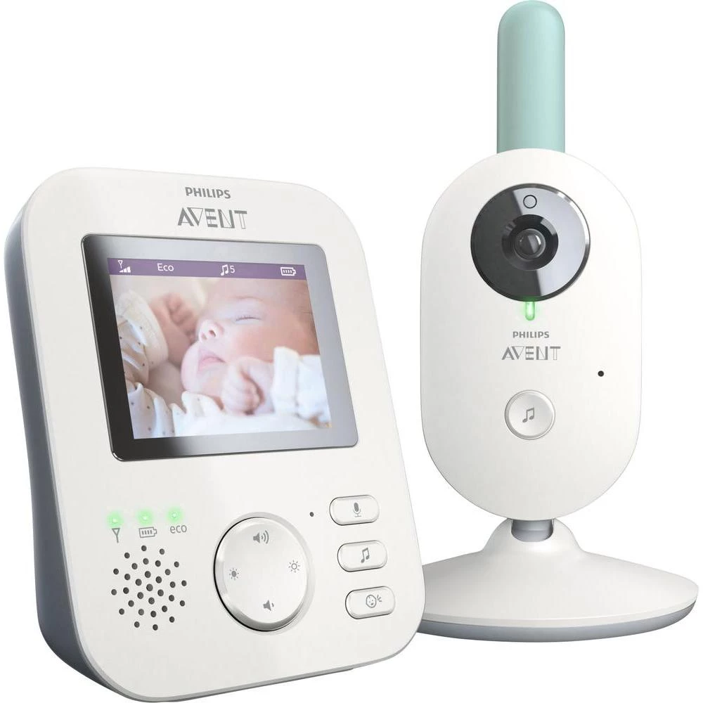 Digitalni video baby alarm SCD620/26 Philips Avent frekvencija 2.4 GHz domet maks. (na otvorenom) 300 m slika