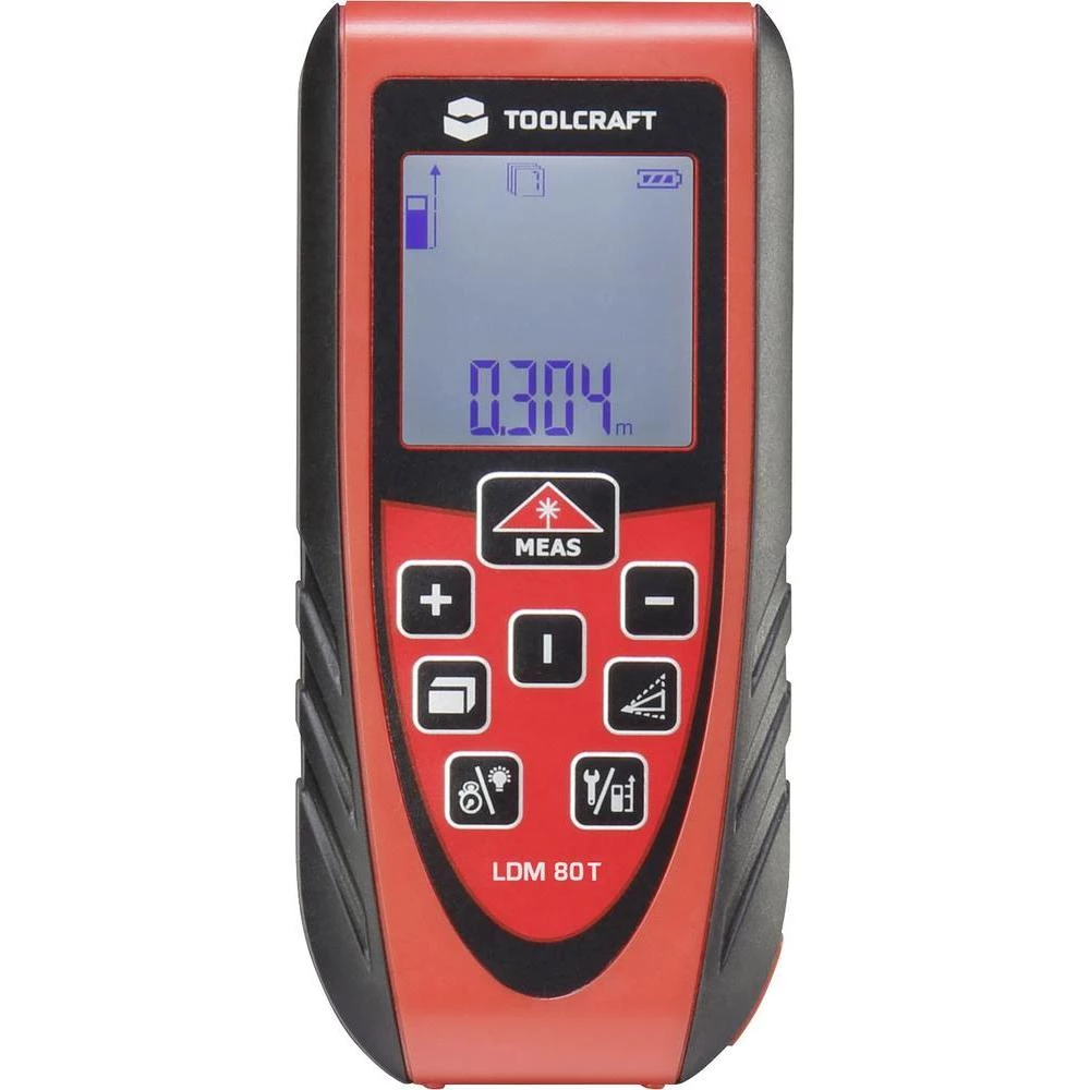 TOOLCRAFT LDM 80T laserski daljinomjer, područje mjerenja (maks.) 80 m slika